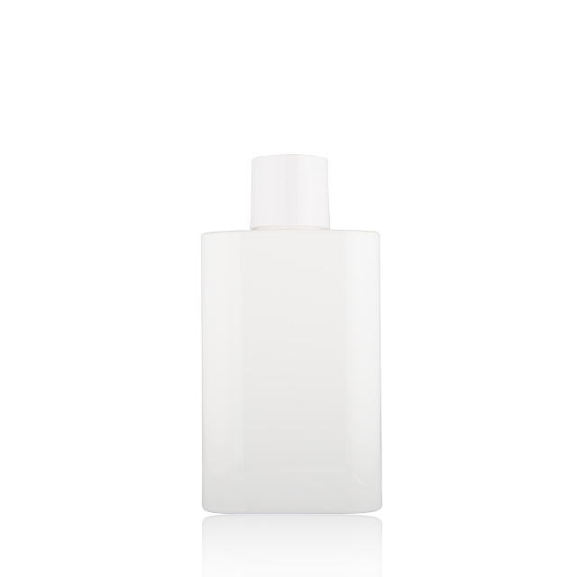 White Refillable Shampoo Bottles 200ml 250ml with Screw Lids