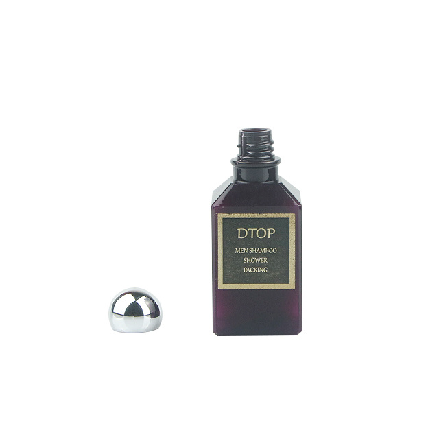 Luxury Packaging Petg Plastic 400ml Decorative Shampoo Bottle
