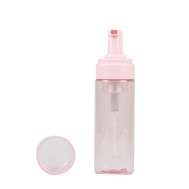 100ml 150ml 200ml Pink Color Plastic Pet Empty Foam Pump Bottles