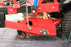 Full Floating Fairway Suction Grass Machine(Hydraulic Dump)
