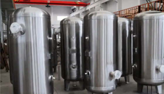 stainless steel hot water tanks