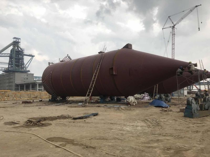 山鋼日照 2X5100m3精品基地料罐均壓煤氣自然回收項(xiàng)目