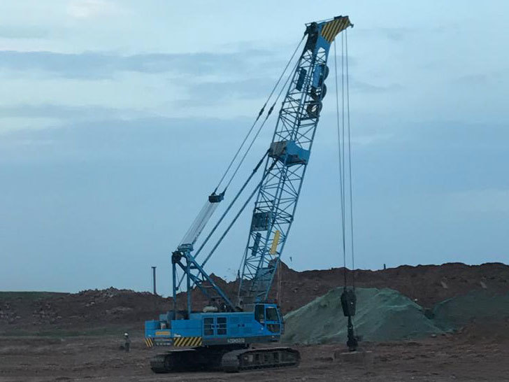 重庆巫山民用机场飞行区场道工程（四）标原地面地基处理与土石方工程（2016年、机场）