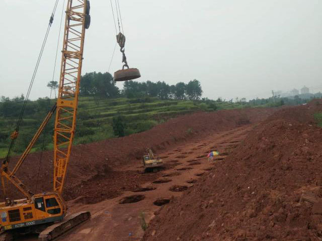 成安渝高速公路禾丰连接线道路工程基础强夯工程（2017年、道路）