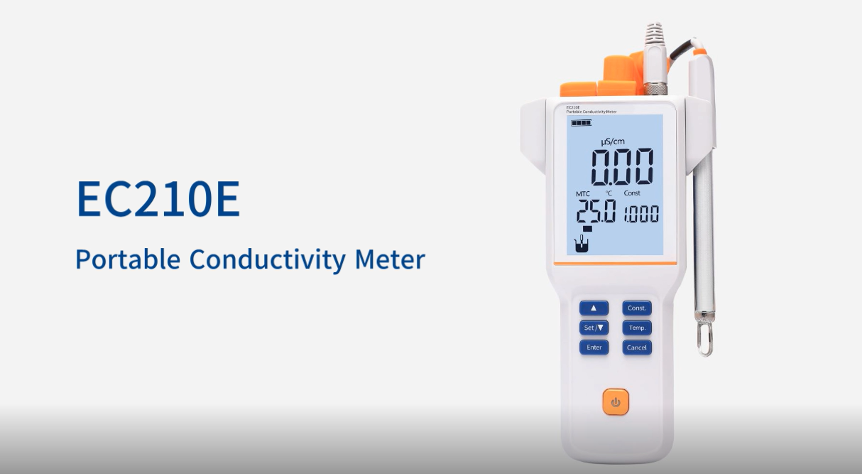 EC210E Portable Conductivity Meter