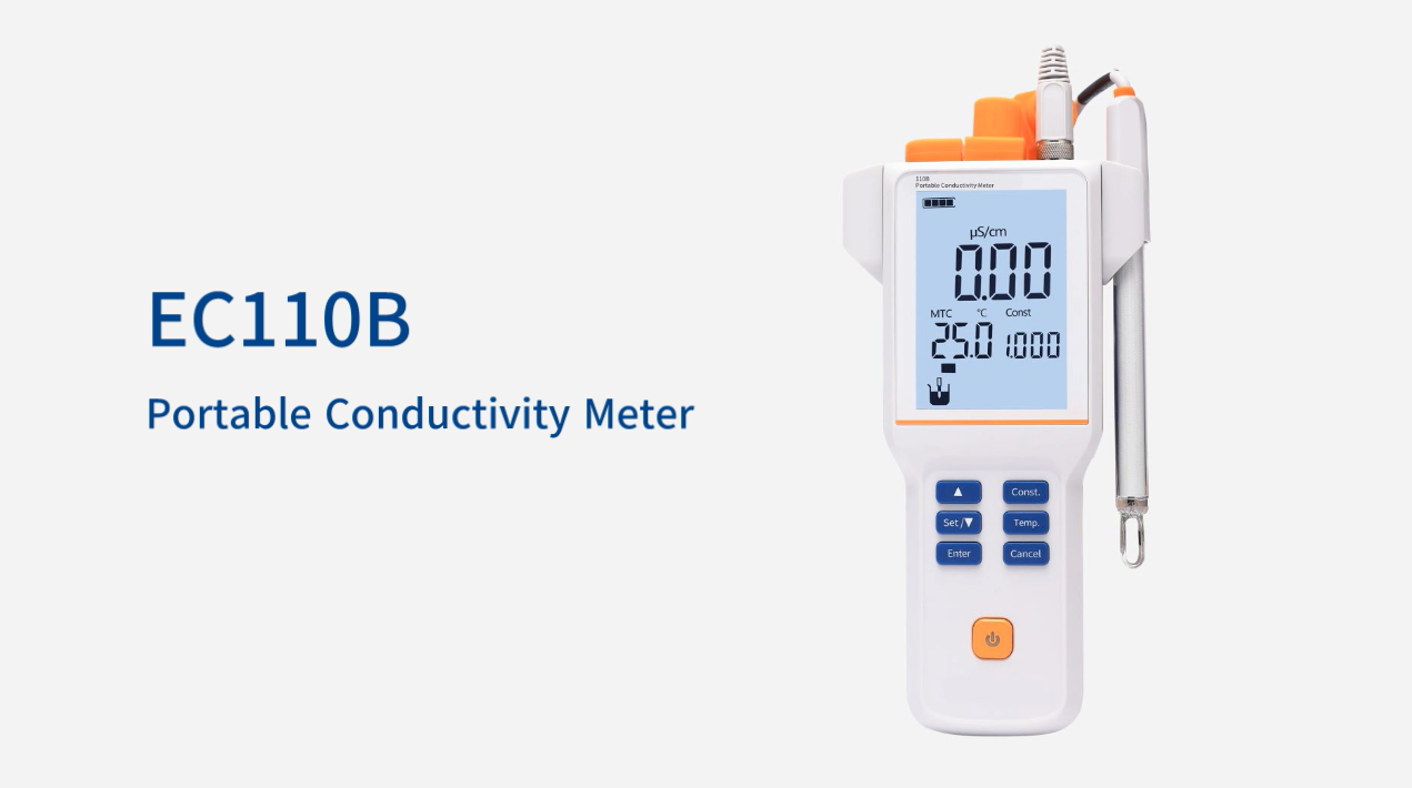 EC110B Conductivity Meter operation, measurement, calibration and maintenance