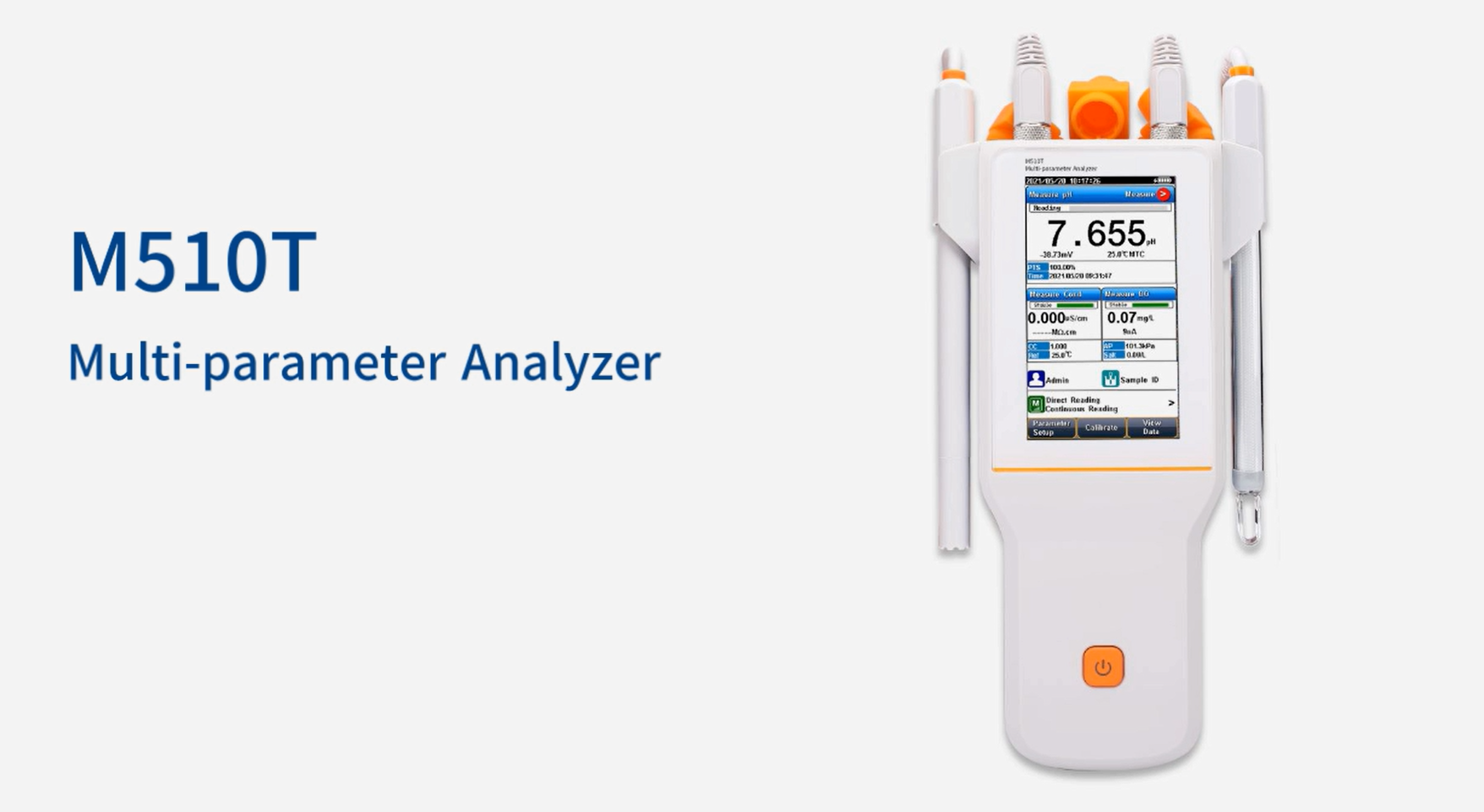 M510T pH/ISE/EC/DO meter operation, measurement, calibration &maintenance