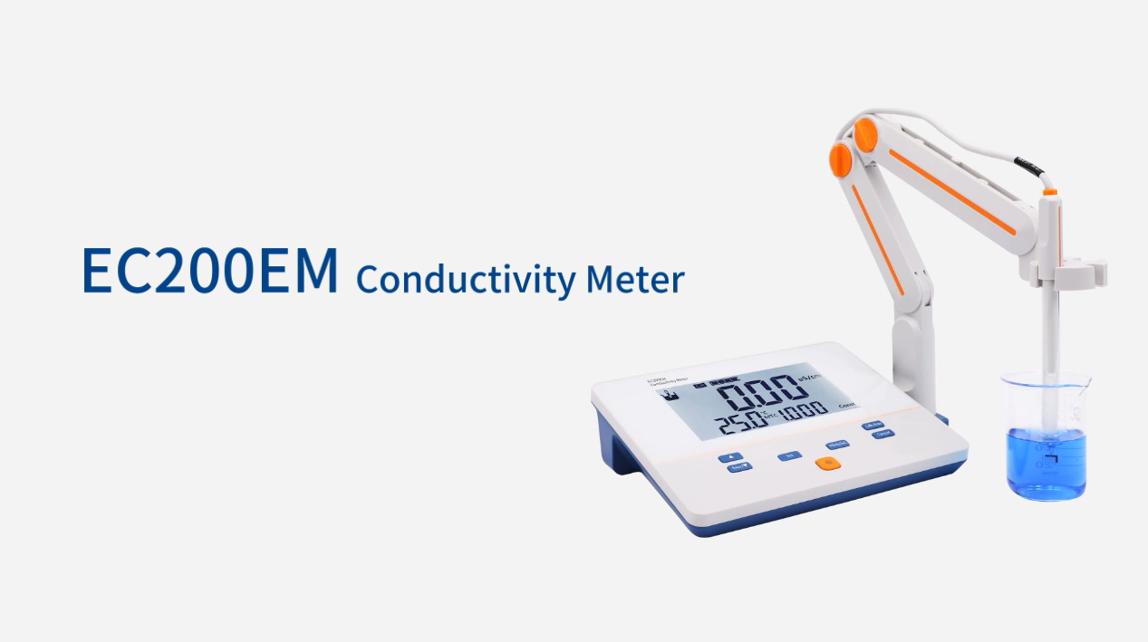 EC200EM Conductivity Meter operation, measurement, calibration and maintenance