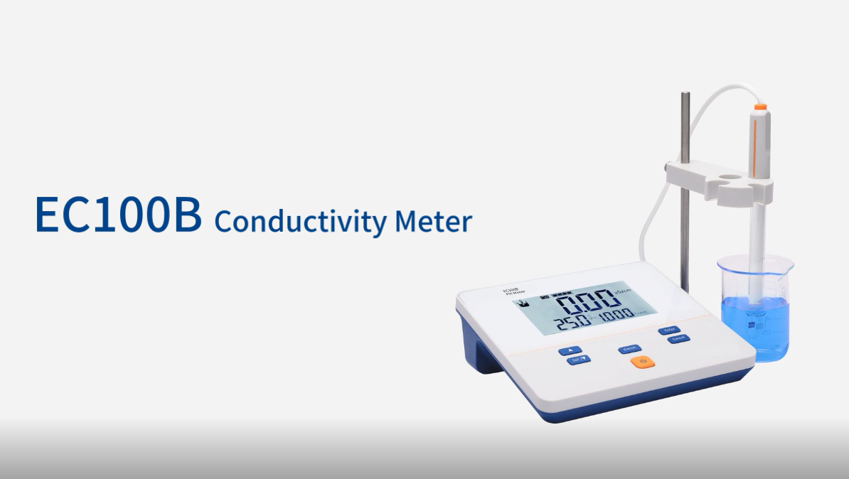 EC100B Conductivity Meter operation, measurement, calibration and maintenance