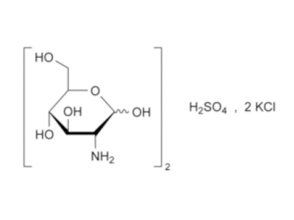 Glucosamine sulfate potassium chloride