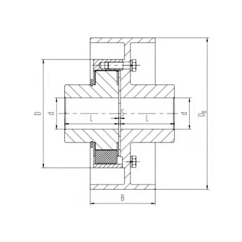 LZZ型帶制動輪彈性柱銷齒式聯(lián)軸器