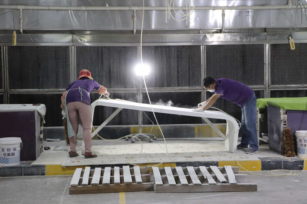 coating production line process