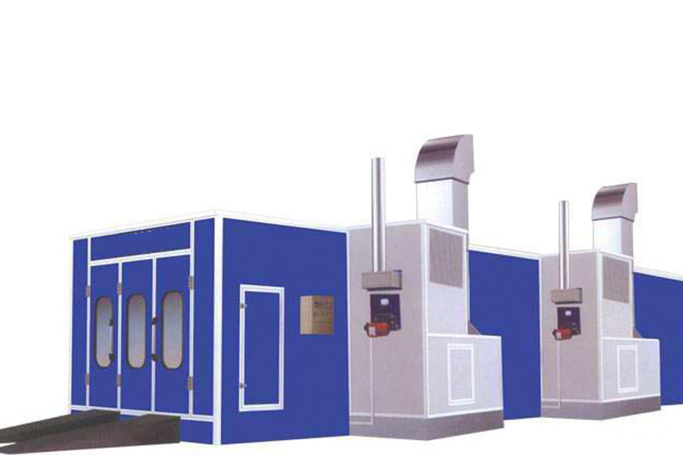 principle of the car spray booth