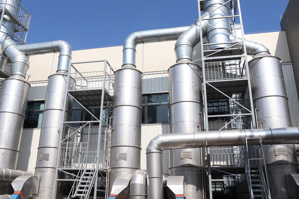 Coating production line exhaust gas treatment equipment