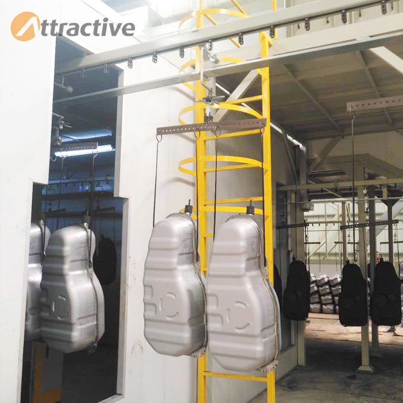 automobile fuel tank spraying production line