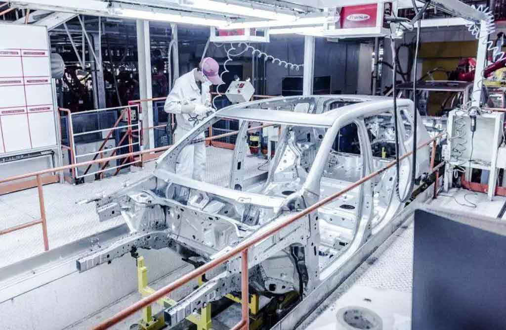 automobile coating production line