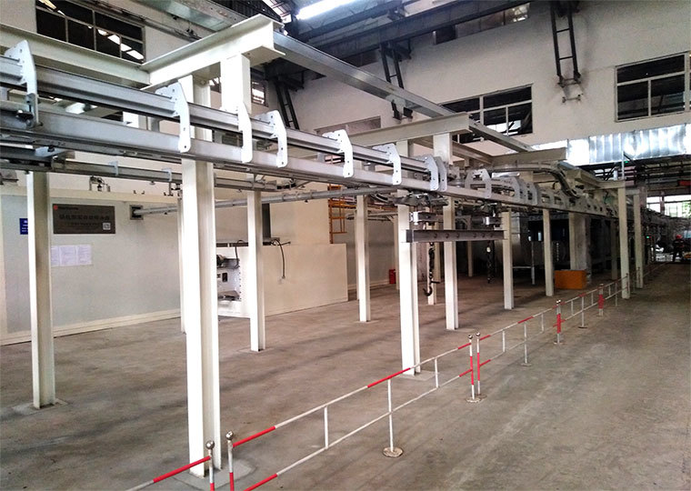 spraying production line
