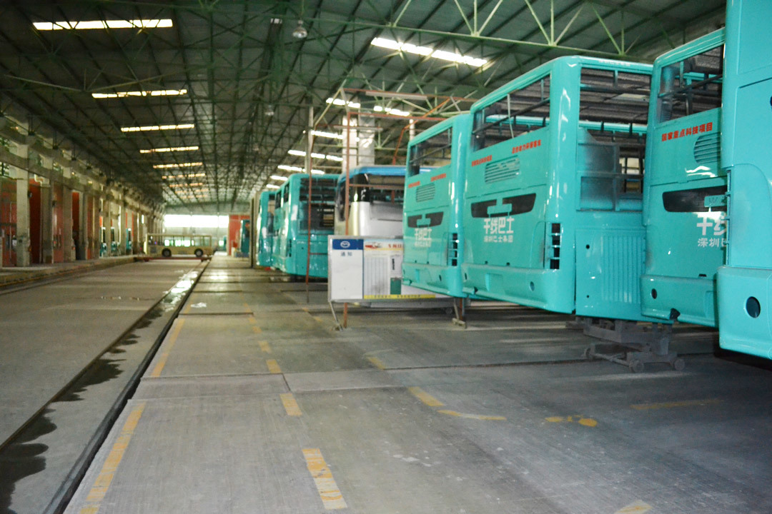 Composition of degreasing equipment