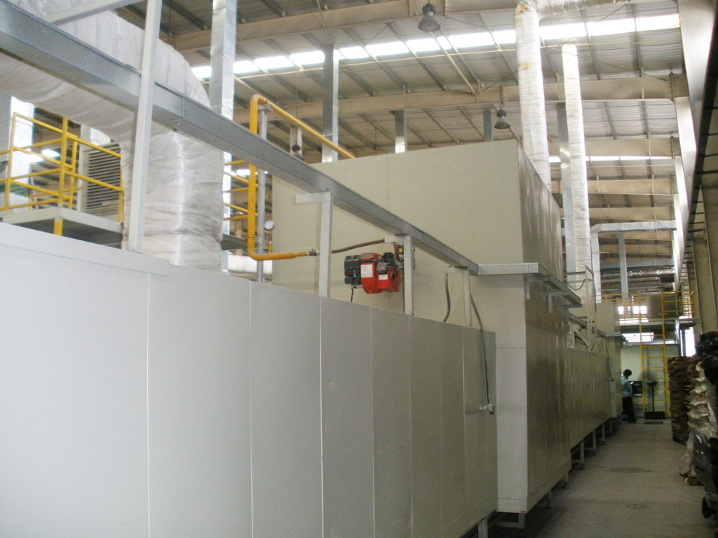 drying room of coating production line
