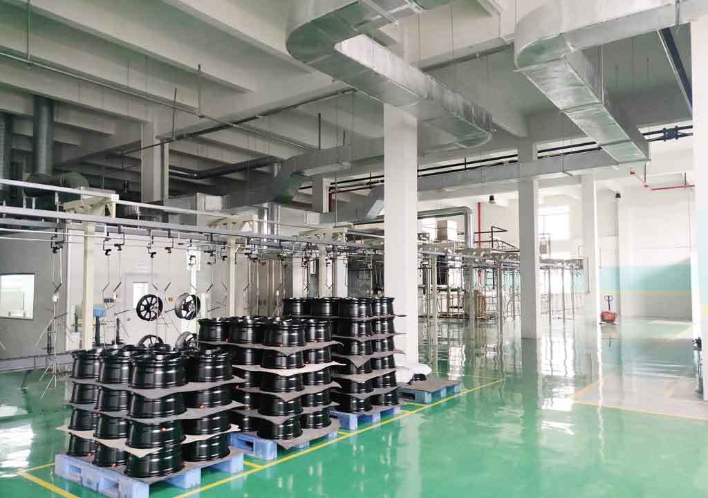 automobile coating production line