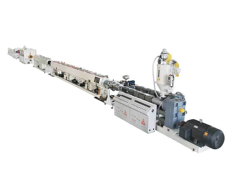 ABA three layers PE pipe production line