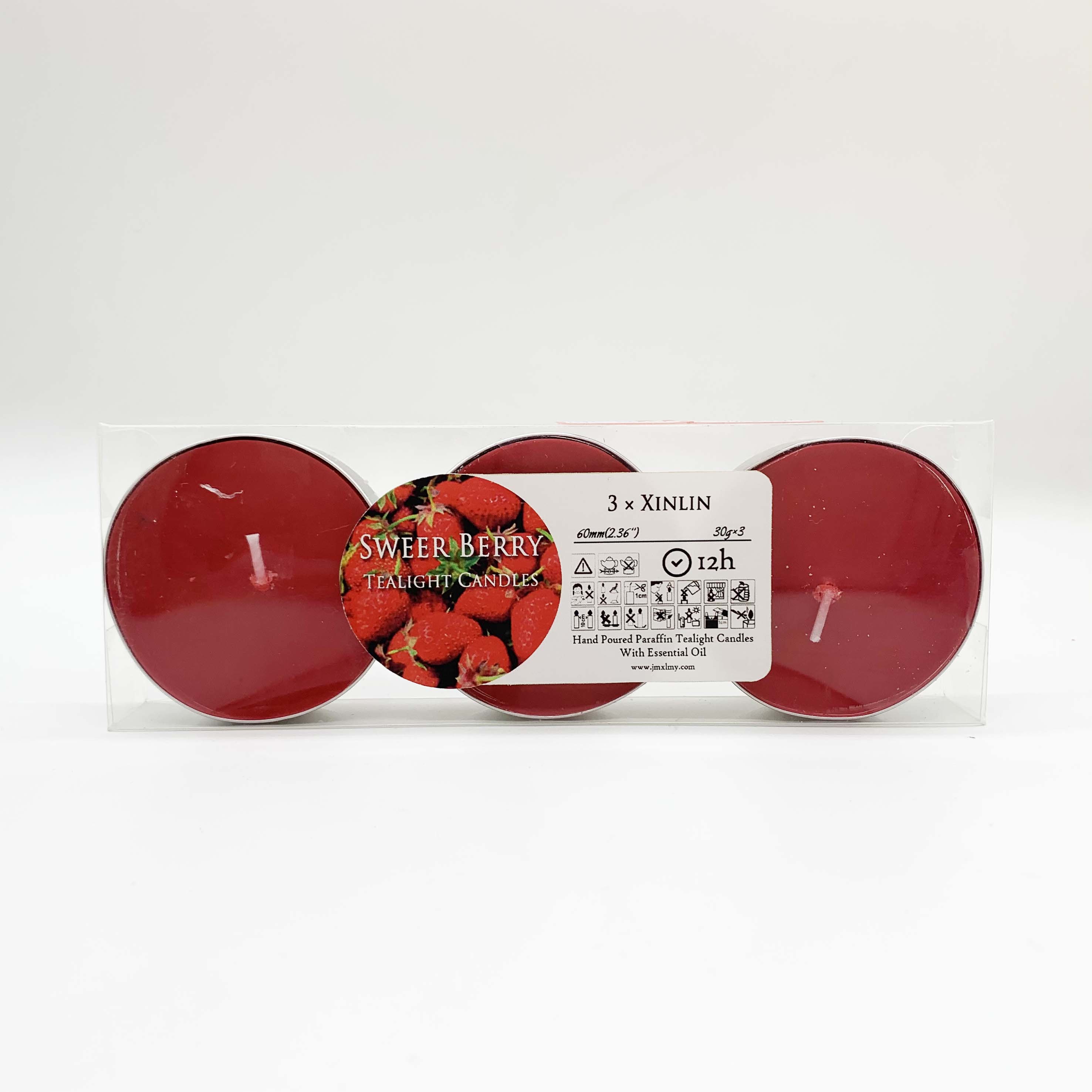 Tea candle 3pcs