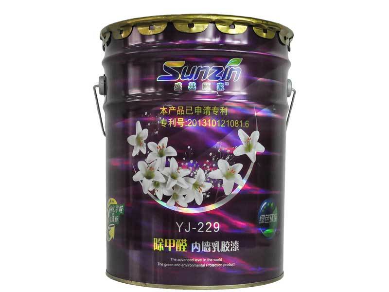 YJ-229 type aldehyde-removing interior wall latex paint