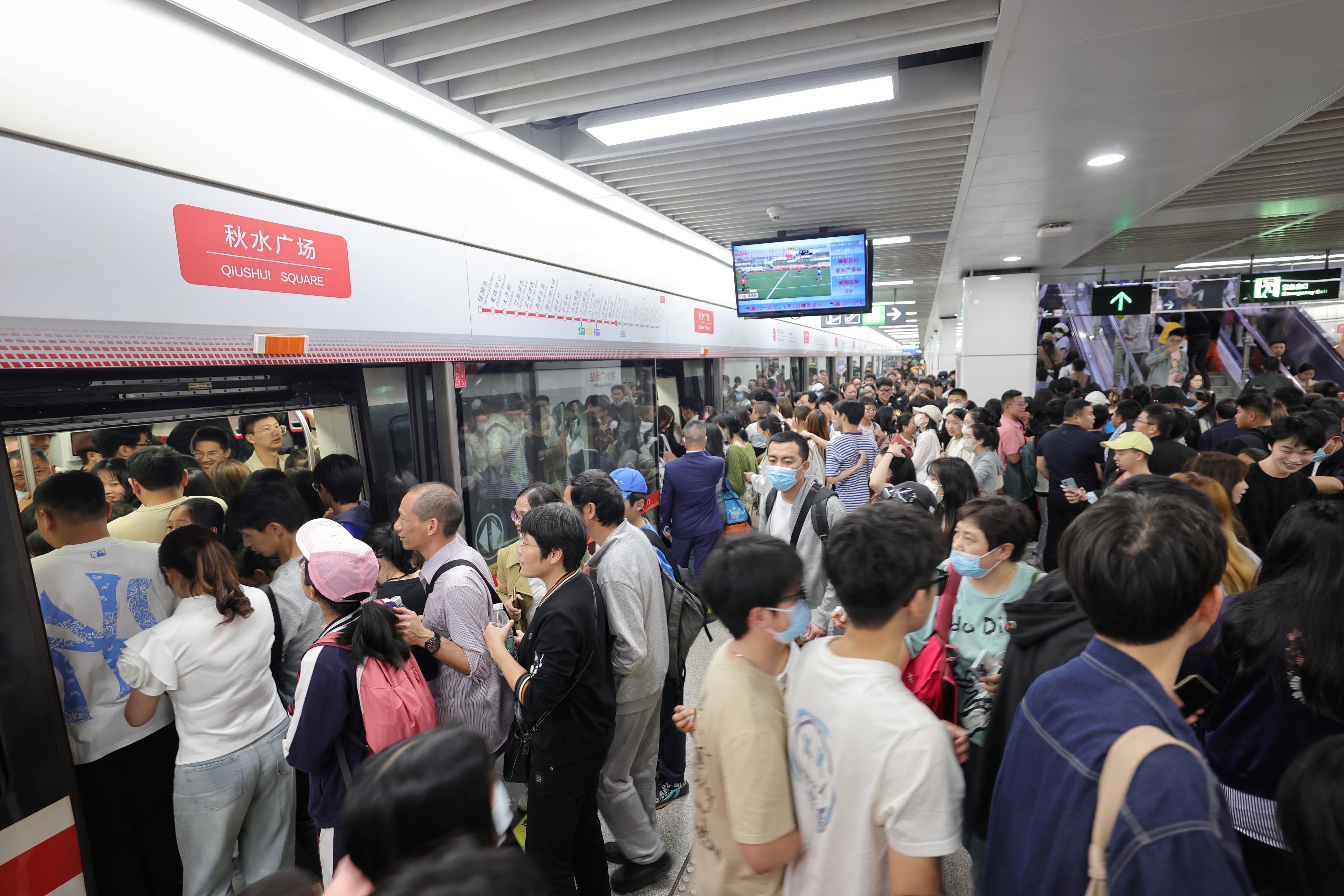 833萬人次！這個“五一”，南昌地鐵分外忙