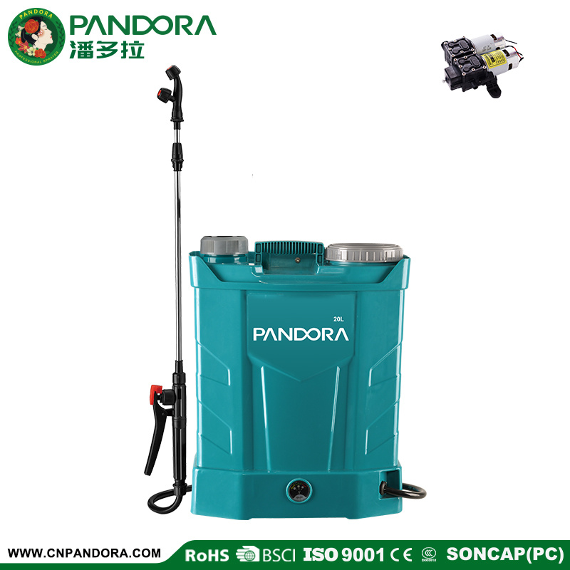 20L Agriculture Knapsack Double Pump Electric Sprayer
