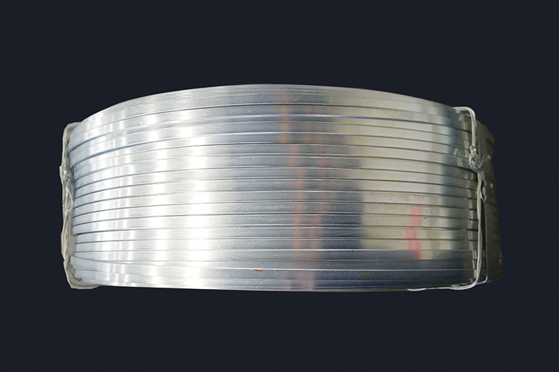 Galvanized flat steel