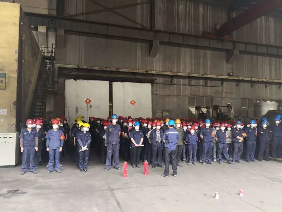 江蘇宏德特種部件股份有限公司組織開展消防演練活動 助推“安全生產月”