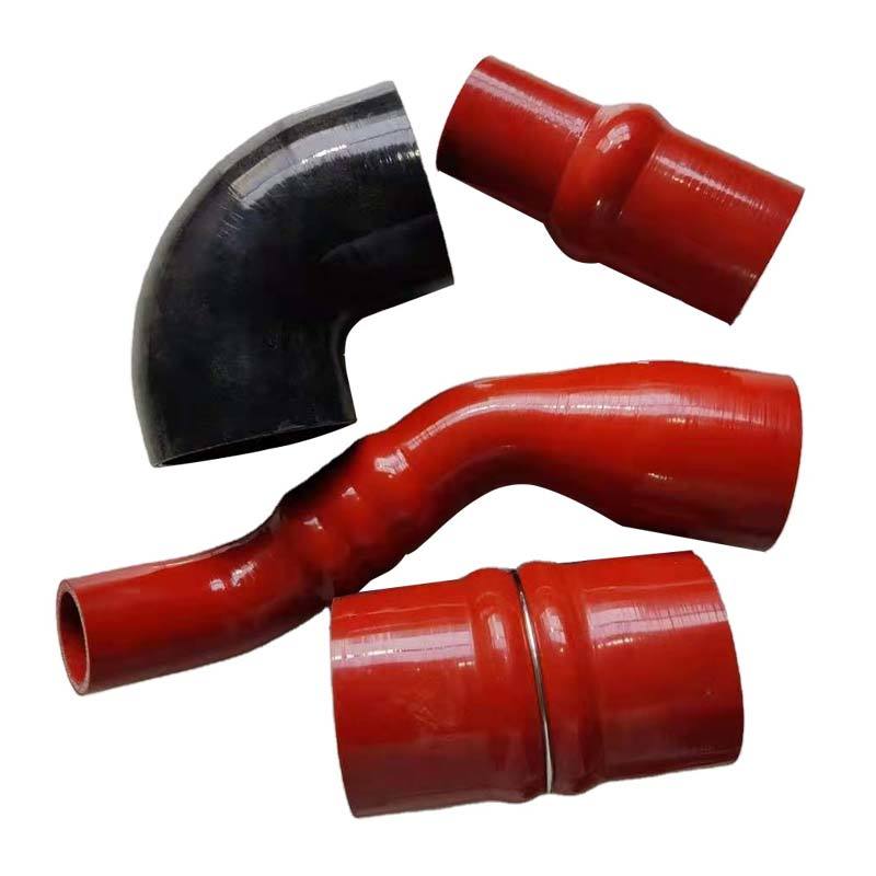 High Temperature And Pressure Resistance Extruded Waving Reinforced Straight Cooling Silicone Tube