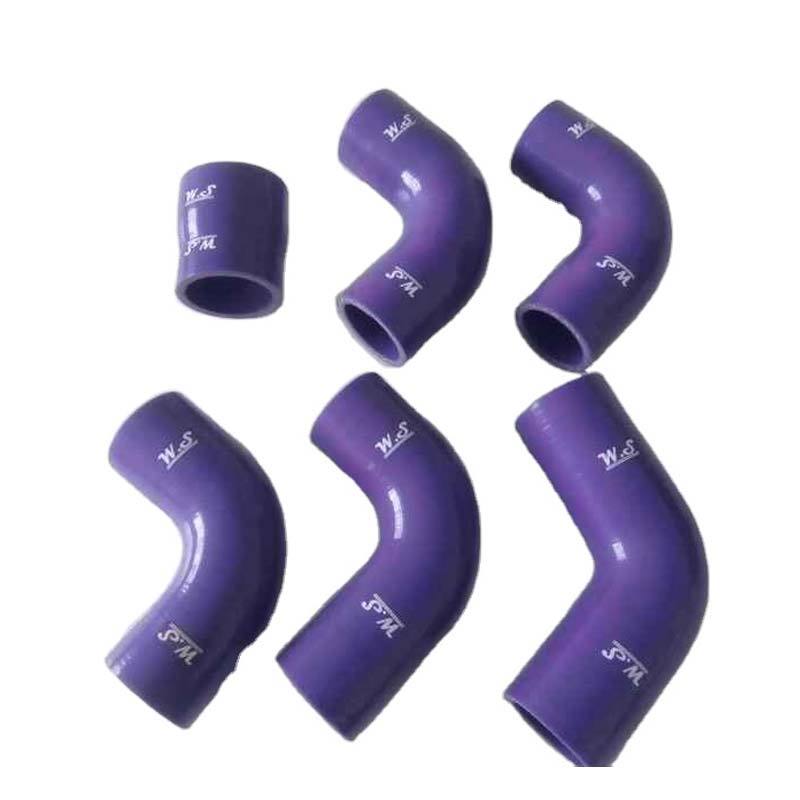 The factory sells high quality high temperature resistant 90 degree elbow radiator silicone car hose