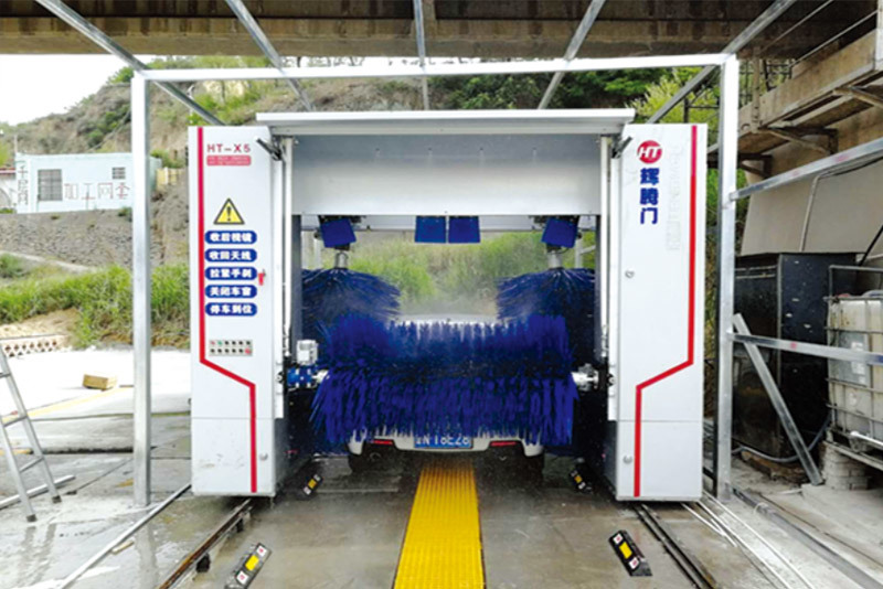 全自動(dòng)洗車(chē)機(jī)的工作原理介紹