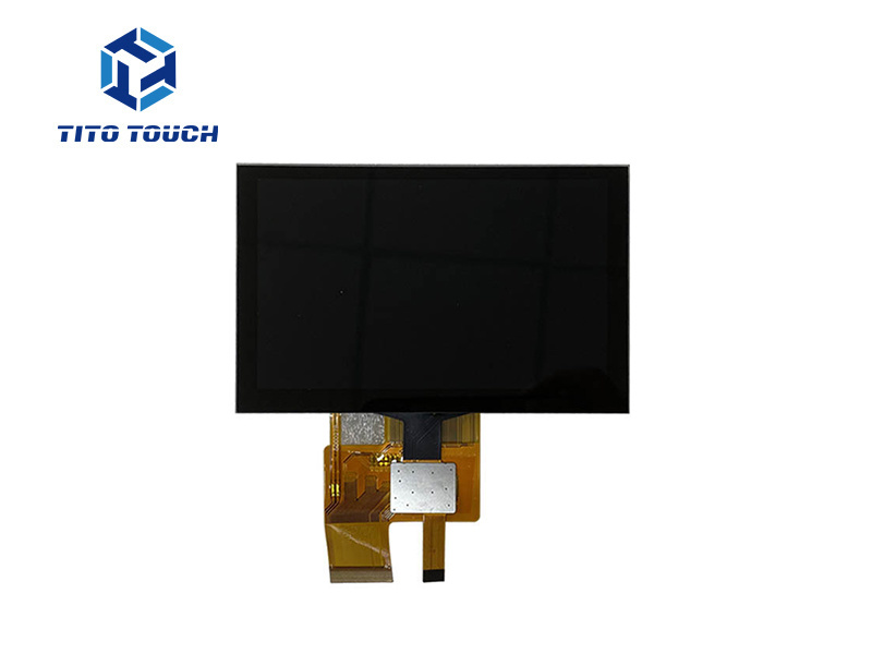 WIWO 5 inch LCD touch display with capavitve touch screen for Oscilloscope