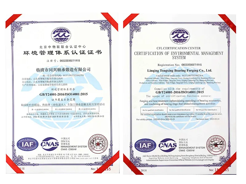 Environmental Management System Certification