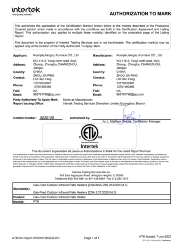 ETL Certificate - PTH