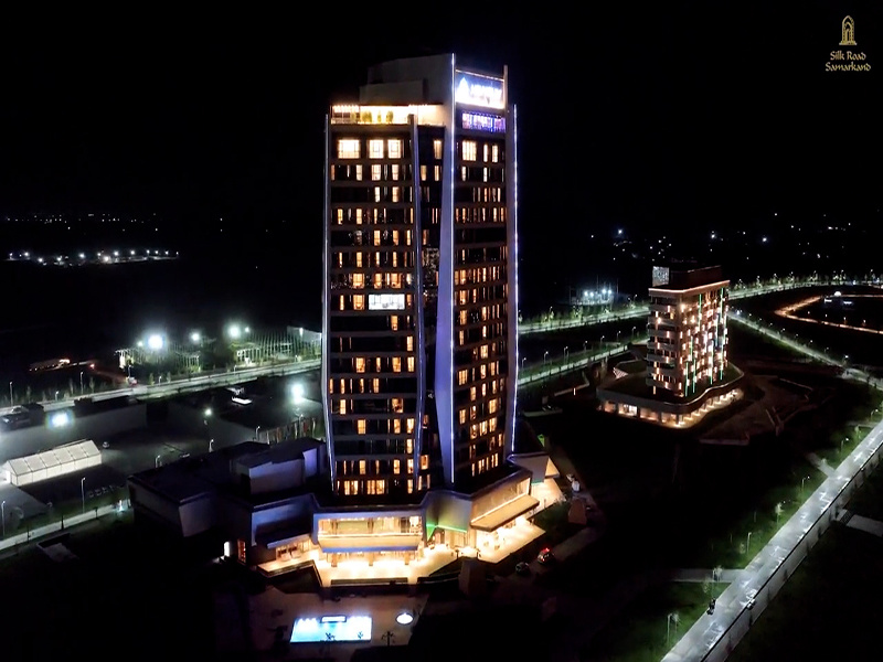 ​The Samarkand tourist center in Uzbekistan is the main venue for the SCO 2022 summit.