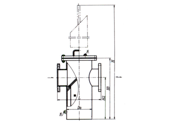 Basket Flange Connecting Filter (SBLI, SBLIM)