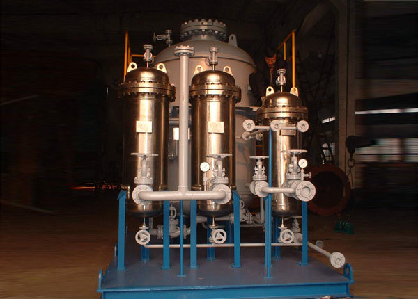 BSF Type High Efficiency Combined On-line Amine Filtration Device