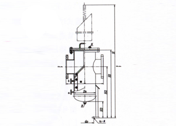 Blue Coil Flange Connection Filter (SBLP)