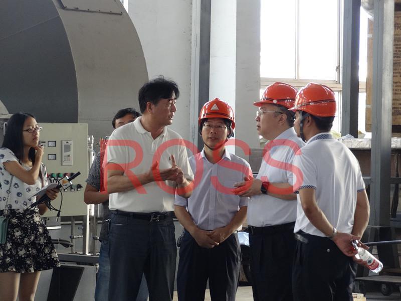 Qidong Municipal Party Committee Secretary Xu Feng and his party came to the company for inspection and guidance