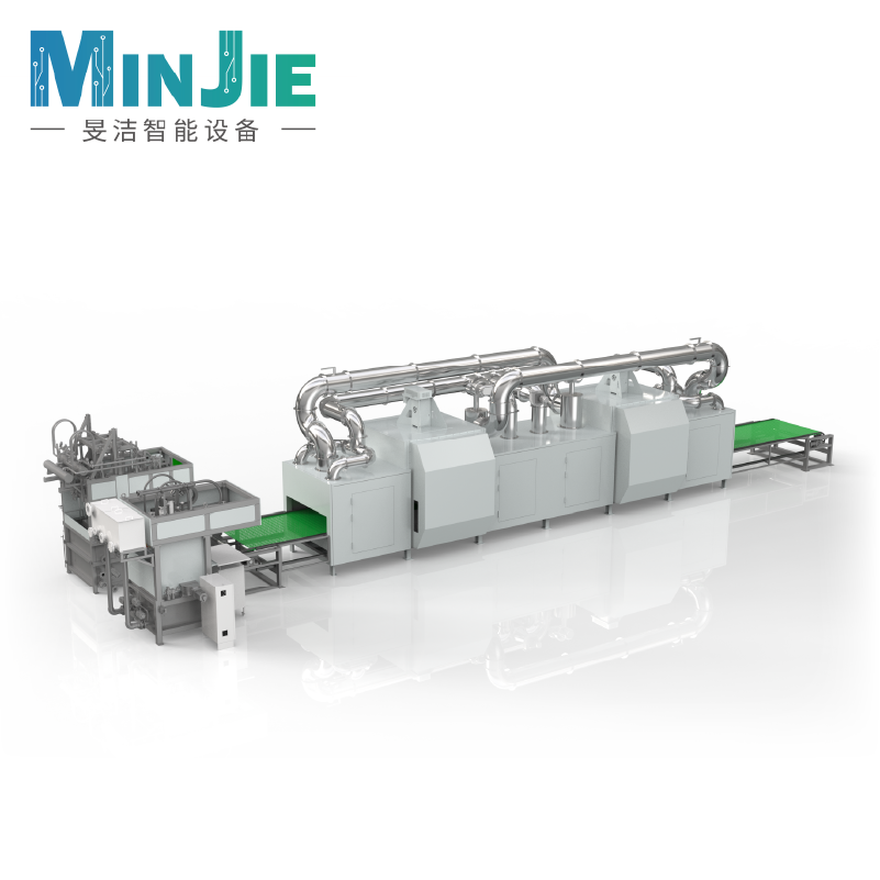 Single-layer Dryer Pulp Molding Industrial Package Line MJSH-170