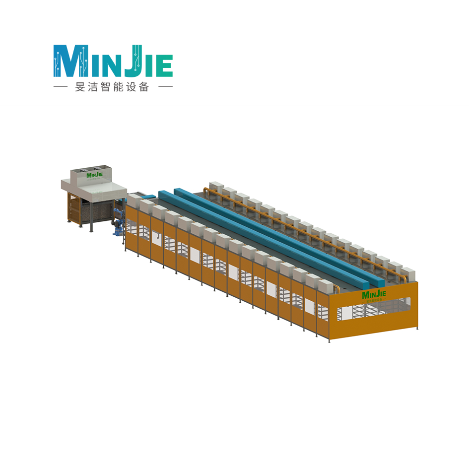 Pulp Molding Industrial Package Line Trolley Tunnel Dryer MJIPT-1200