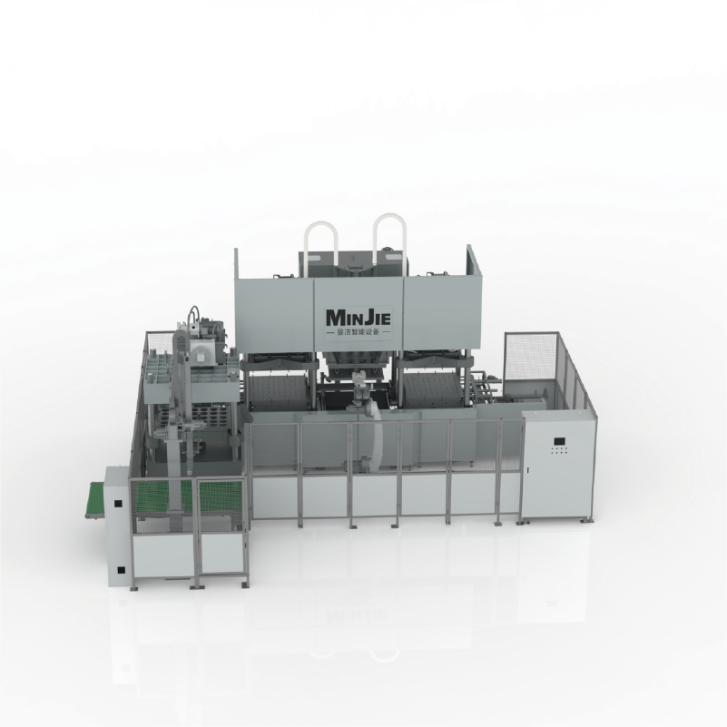 Full Automation Molded Fiber Tableware Machine MJDTN121-1210