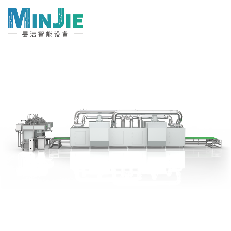 Single-layer Dryer Pulp Molding Industrial Package Line MJSH-170