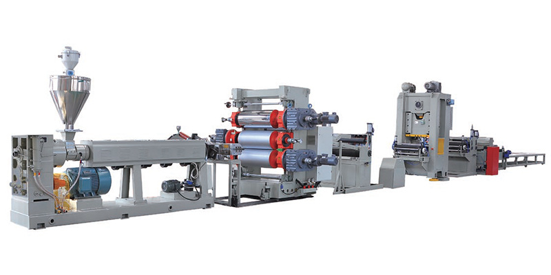 PP/PE Plastic Geocell Production Line