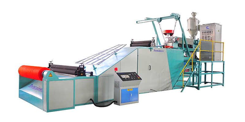 PE Plastic Rigid Flat Net and Geonet Machine