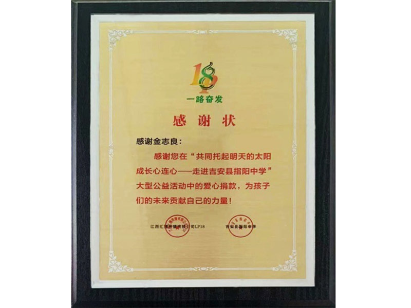 Certificate of Appreciation Certificate of Appreciation