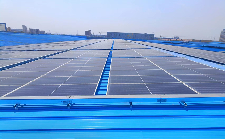 江蘇省南通市通州區(qū)某汽車公司600kw分布式光伏發(fā)電項目